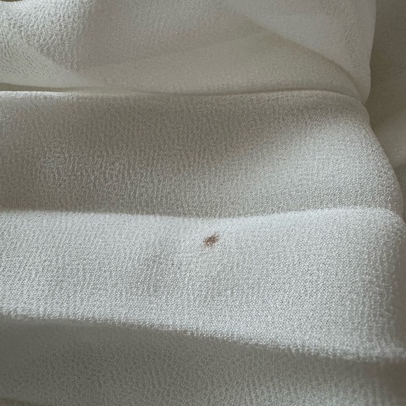 Aritzia Babaton White Jude Midi Pleated Skirt size Small - Picture 10 of 11